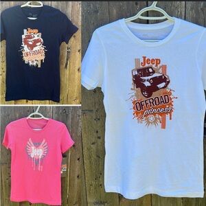 Bundle! 3 * New with tags Original women’s small jeep tshirt